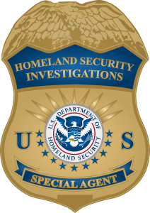 Homeland Security Special Agent Badge