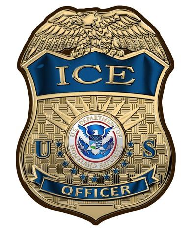 ICE Immigration Customs Enforcement | ICE Homeland Security BadgePink Lady Federal Prison Consultants