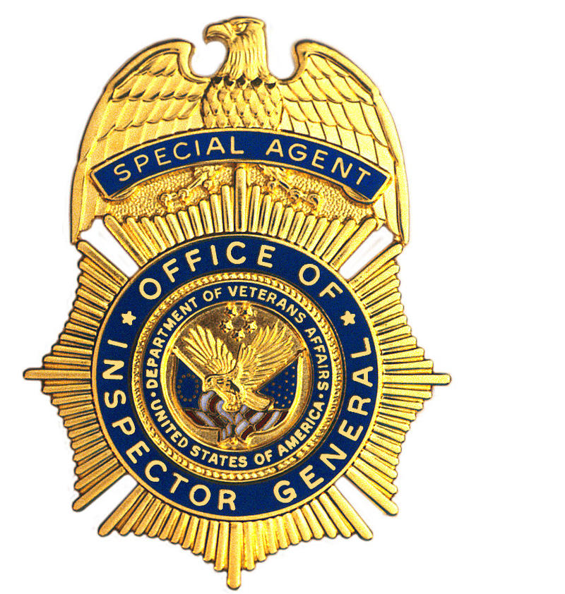 Dept of Veterans Affairs OIG Badge