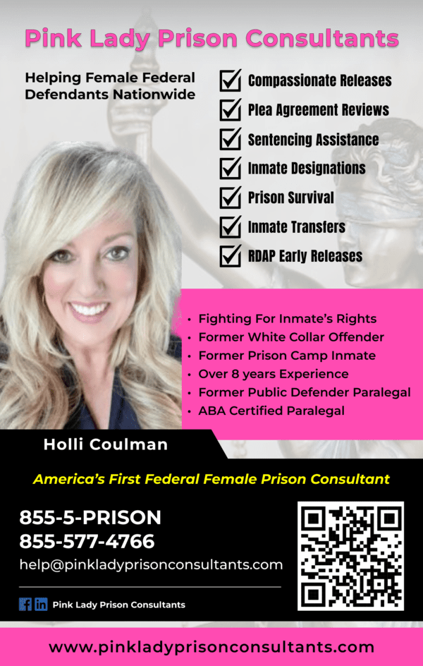 SCP FPC Phoenix Arizona | Pink Lady Federal Prison Consultants